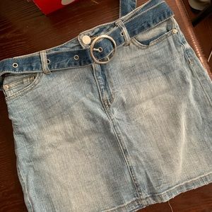 FashionNova Denim Skirt